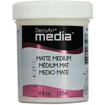 Deco Art Media Medium 4oz, Matte - Versatile Crafting Essential