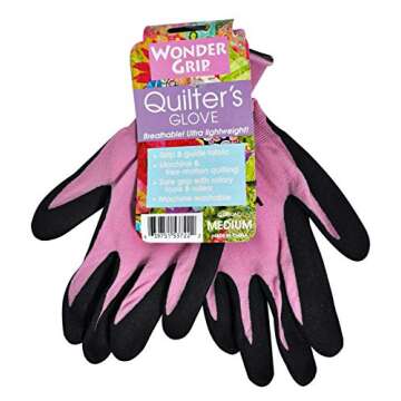 Wonder Grip Quilters Glove - Comfort for Every Quilter