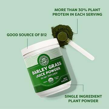 Vimergy Barley Grass Juice Powder – Clean Superfood Formula – Promotes Cardiovascular Health* ?...