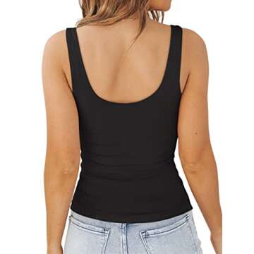 V Neck Tank Top for Women - Comfortable Summer Style