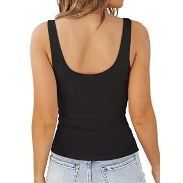 V Neck Tank Top for Women - Comfortable Summer Style