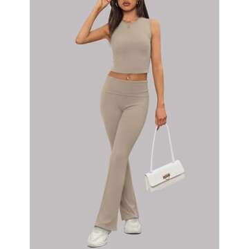 Stylish XIEERDUO 2 Piece Casual Y2K Lounge Set