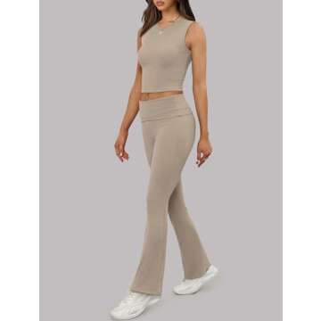 Stylish XIEERDUO 2 Piece Casual Y2K Lounge Set