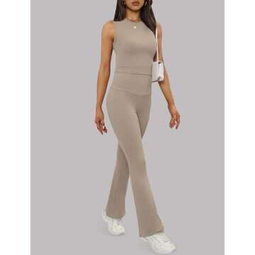 Stylish XIEERDUO 2 Piece Casual Y2K Lounge Set