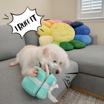 Cheeki Studios Pawsent Plushie - Interactive Dog Toy Gift