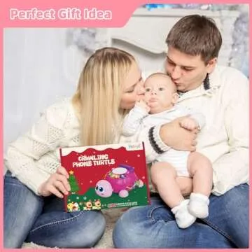 Hanayo Baby Musical Turtle Toy for 6-18 Months