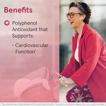 Jarrow Formulas Resveratrol 100 mg for Cardiovascular Health