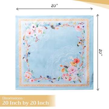 Maison d'Hermine 100% Cotton Cloth Napkins Set of 4