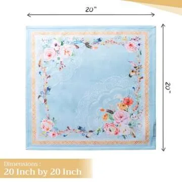 Maison d'Hermine 100% Cotton Cloth Napkins Set of 4