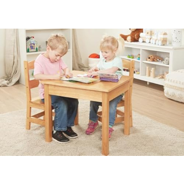 Melissa & Doug Kids Table and Chairs Set for Toddlers