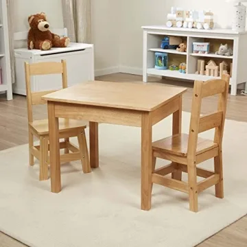 Melissa & Doug Kids Table and Chairs Set for Toddlers