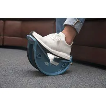 North American Healthcare Foot Rocker Blue -Optimal Foot Position for Flexibility, Plantar Fasciitis, Achilles tendonitis, and other Chronic Conditions