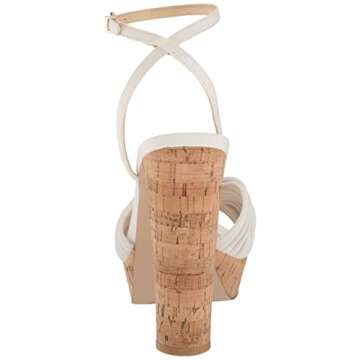 Jessica Simpson Immie Wedge Sandal - Bright White Style