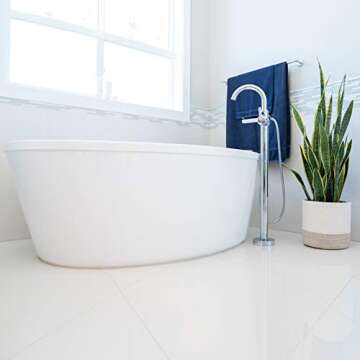 Common Decor Plant Basket for 10 inch Plant Pots Indoor, Modern Floor Basket Planter with Handles, Beautiful Indoor Planter Basket, Woven Plant Basket Size: 11" x 11"