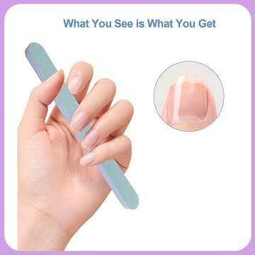 Nail File and Buffer Set (16 Pack), Nail File Kit Professional Nail Files & Buffers Manicure Supplies Filer Buffer for Natural Nails, 100/180 Grit 7 Way Nail Filing Polishing Buffer for Nail Care