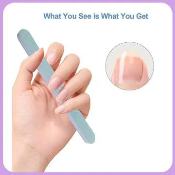 Nail File and Buffer Set (16 Pack), Nail File Kit Professional Nail Files & Buffers Manicure Supplies Filer Buffer for Natural Nails, 100/180 Grit 7 Way Nail Filing Polishing Buffer for Nail Care