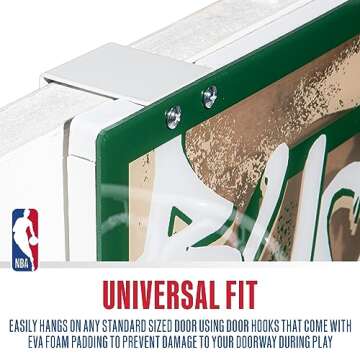 Milwaukee Bucks Over The Door Basketball Hoop for Kids