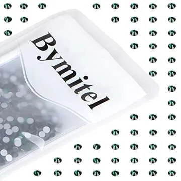 1440PCS Emerald Rhinestones for Jewelry and Crafting