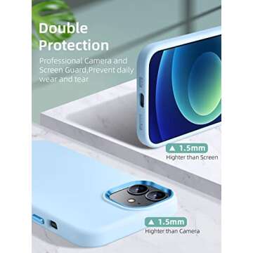 Ownest iPhone 12 and 12 Pro Case - Slim Silicone Protection