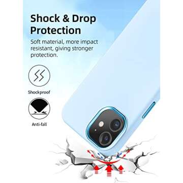 Ownest iPhone 12 and 12 Pro Case - Slim Silicone Protection