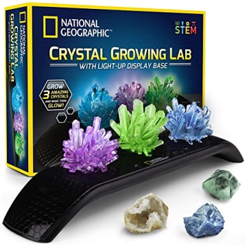 Exciting NATIONAL GEOGRAPHIC Crystal Growing Kit for Kids