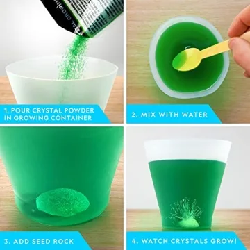 Crystal Growing Kit for Kids by NATIONAL GEOGRAPHIC