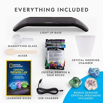 Crystal Growing Kit for Kids by NATIONAL GEOGRAPHIC