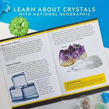 Crystal Growing Kit for Kids by NATIONAL GEOGRAPHIC