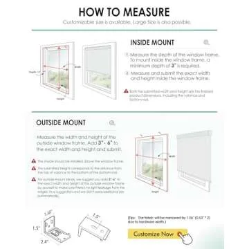Yoolax Smart Blinds with Remote Control for Living Rooms