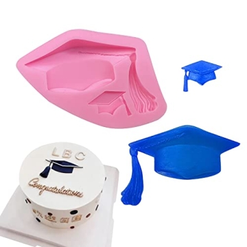 Graduation Cap Chocolate Silicone Mold - Perfect for 2023 Celebrations
