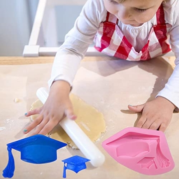 Graduation Cap Silicone Mold for Cake Decorating