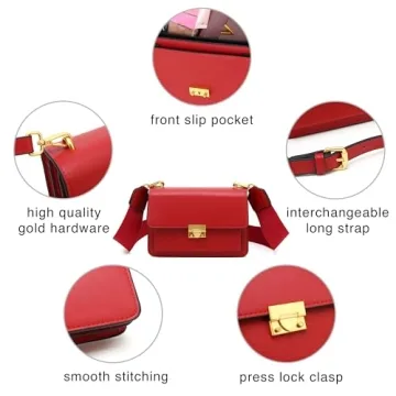 Chic Scarleton Crossbody Bag for Women - Lightweight & Stylish