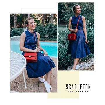 Chic Scarleton Crossbody Bag for Women - Lightweight & Stylish