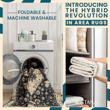 Istana Hallway Runner Rug - Stylish, Non-Slip & Washable