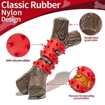 RANTOJOY Durable Chew Toy for Aggressive Chewers