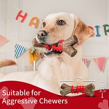 RANTOJOY Durable Chew Toy for Aggressive Chewers