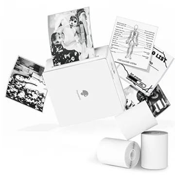 Phomemo M02 Mini Printer - Inkless Bluetooth Thermal Pocket Note Printer for Work, Study, Home Organ...