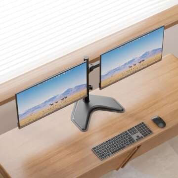 WALI Free Standing Monitor Stand