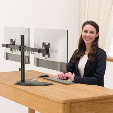 WALI Free Standing Monitor Stand