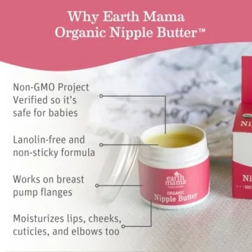 Earth Mama Organic Nipple Butter for Moms | Nursing Relief