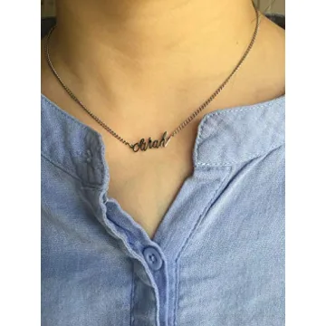 WIGERLON Custom Name Necklace Personalized Pendant for Women