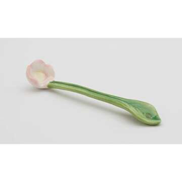 Charming Ceramic Rose Cup and Saucer Set - Perfect Gift