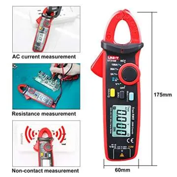 UNI-T UT210E Clamp Meter 100A AC DC Voltage Tester