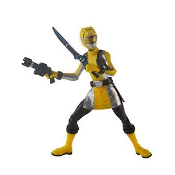 Power Rangers Beast Morphers Yellow Ranger Collectible Figure