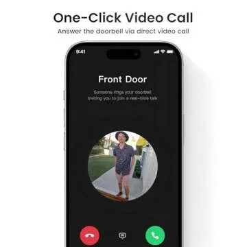 AOSU Smart Wireless Doorbell Camera with HD Video