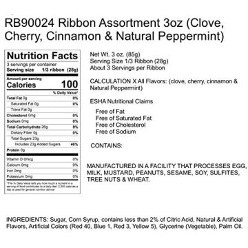 Hammond's Handcrafted Ribbon Candy - Nostalgic Holiday Delight