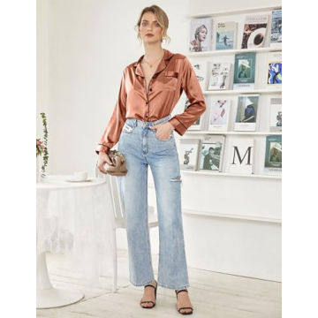 Ekouaer Satin Pajamas Set - Luxury & Comfort combined