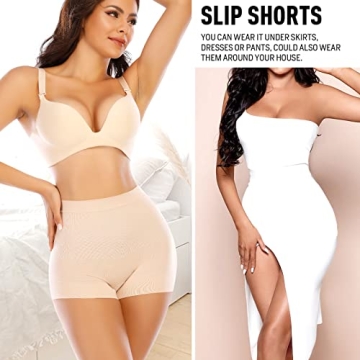 Seamless Tummy Control Boyshorts Women Comfort Shapewear