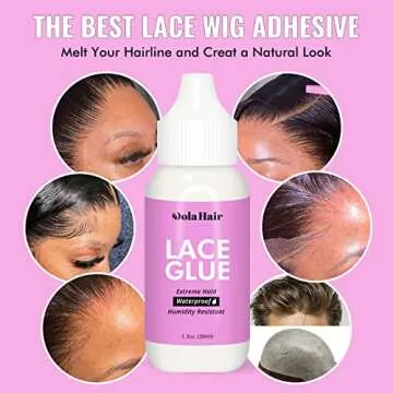 Dolahair Wig Glue Spray Kit for Flawless Lace Wig Installations