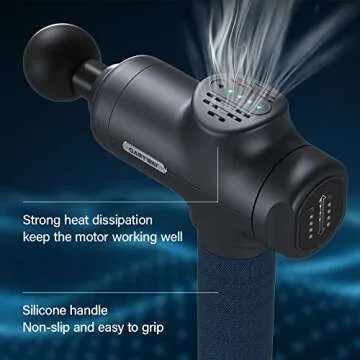 Garyway Deep Tissue Massage Gun with 9 Attachments